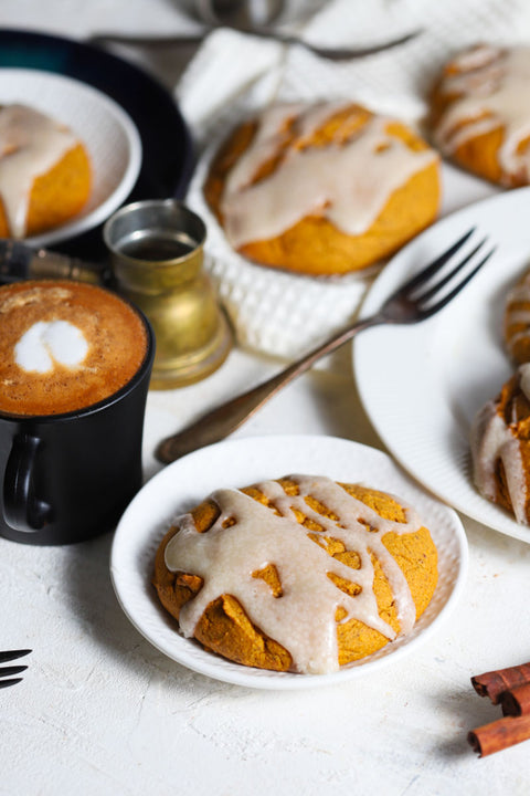 Pumpkin Spice Cheesecake Scone