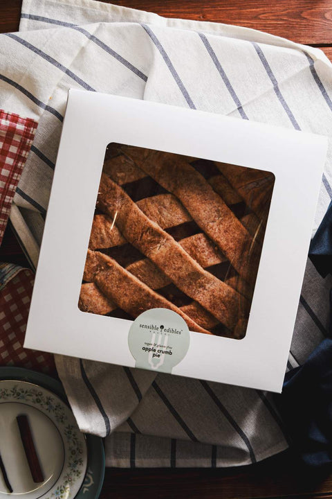 Classic Vegan Apple Pie (gf)