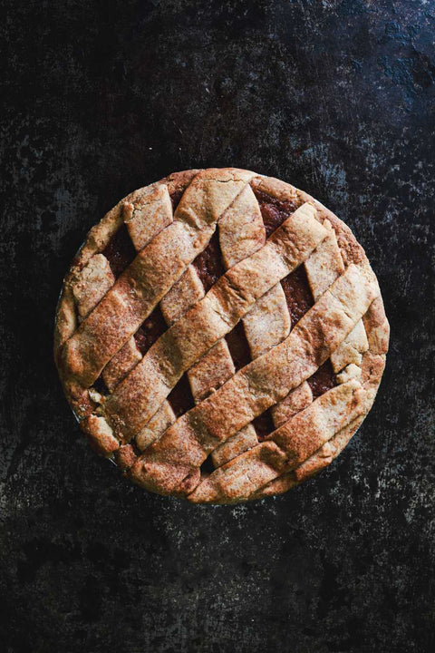 Classic Vegan Apple Pie (gf)