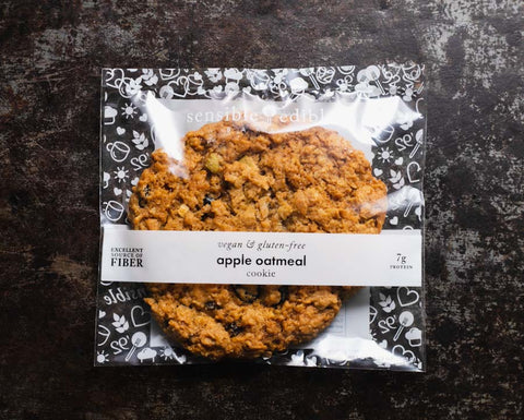 Packaged Vegan Gluten-Free Apple Oatmeal Cookie