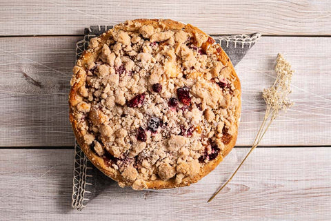 Vegan & Gluten-Free Cranberry Apple Pie