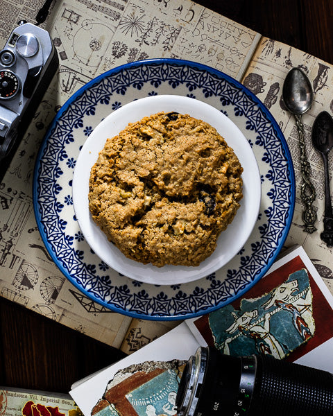 VEGAN GLUTEN FREE APPLE OATMEAL COOKIE