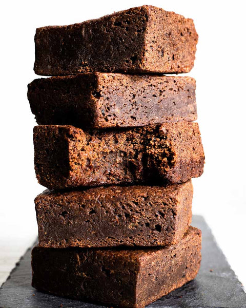 Easy Vegan & GF Protein Brownies for a Healthy, On-The-Go Treat