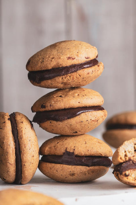 Indulge in Vegan-Gluten Chocolate Cream Whoopies: A Sweet Symphony of Decadence