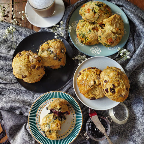 Vegan & Low Sugar Assortment of Scones