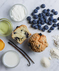 gluten-free bluberry muffin