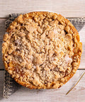 Vegan Gluten-Free Apple Crumb Pie